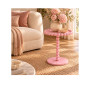 Table d’appoint ronde en MDF rose, D37,5 x 55,5 cm | Poufs, tabourets & tables , Dakar, Sénégal