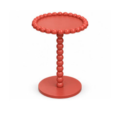Table d’appoint ronde en MDF terracotta, D37,5 x 55,5 cm | Poufs, tabourets & tables , Dakar, Sénégal