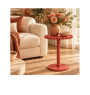 Table d’appoint ronde en MDF terracotta, D37,5 x 55,5 cm | Poufs, tabourets & tables , Dakar, Sénégal