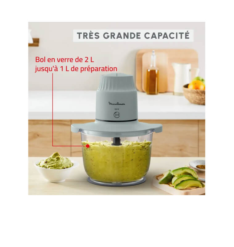 Mini hachoir Choppeo 1 L 500 W, Moulinex | Blenders, mixeurs & hachoirs | 38 000 CFA , dakar, Sénégal