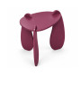 Table d’appoint sculpturale en MDF bordeaux, 57,5 x 45 x 45,5 cm | Poufs, tabourets & tables , Dakar, Sénégal