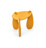 Table d’appoint sculpturale en MDF jaune moutarde, 51 x 41 x 41 cm | Poufs, tabourets & tables , Dakar, Sénégal