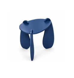 Table d’appoint sculpturale en MDF bleu, 51 x 41 x 41 cm | Poufs, tabourets & tables , Dakar, Sénégal