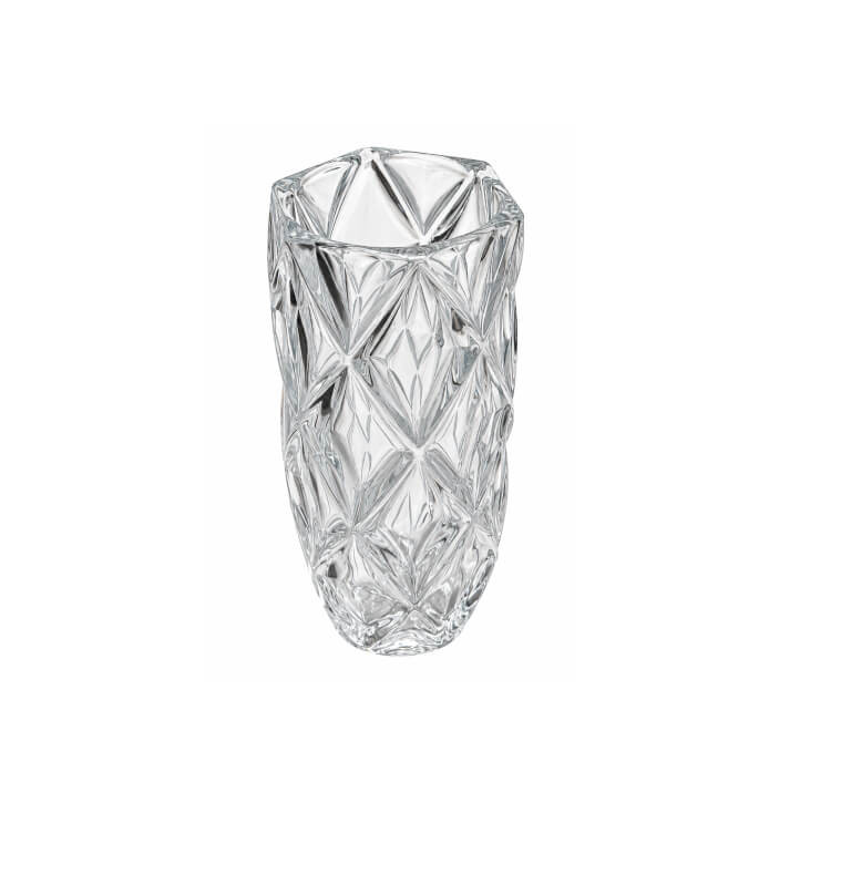 Vase en verre diamanté transparent | Vases déco , Dakar, Sénégal