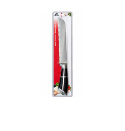 Couteau à pain 20 cm avec manche en inox noir | Ustensiles de cuisine | 3 000 CFA , dakar, Sénégal