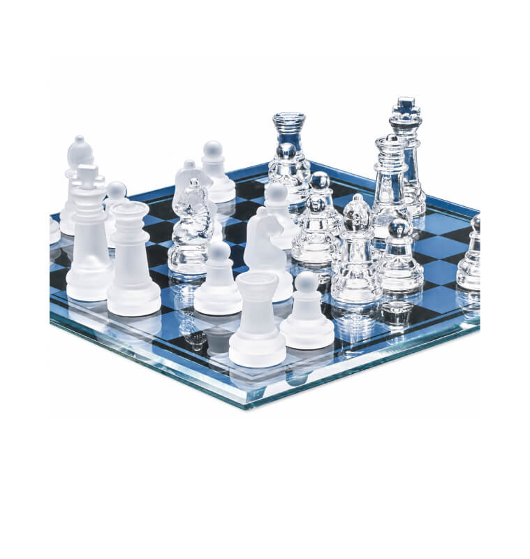 Jeu d’échecs en verre transparent et dépoli, 38 x 38 x 6 cm | Jeux multimédias & high-tech | 15 000 CFA , dakar, Sénégal