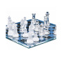 Jeu d’échecs en verre transparent et dépoli, 38 x 38 x 6 cm | Jeux multimédias & high-tech | 15 000 CFA , dakar, Sénégal