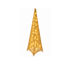 Pyramide lumineuse or, 120×20×20 cm |Luminaires de Noël |15 000 CFA ,Dakar, Sénégal