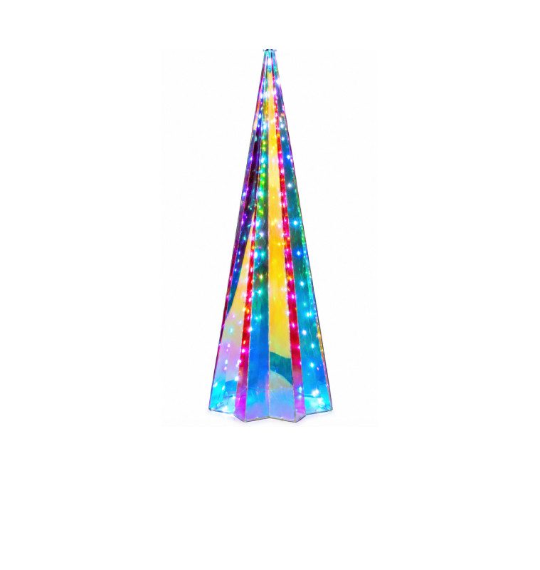 Cône lumineux LED arc-en-ciel, 60 cm |Luminaires de Noël |9 500 CFA ,Dakar, Sénégal