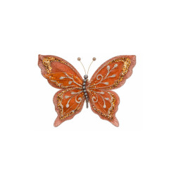 Déco de Noël papillon clip scintillant de 28 cm |Autres accessoires Noël |3 800 CFA ,Dakar, Sénégal