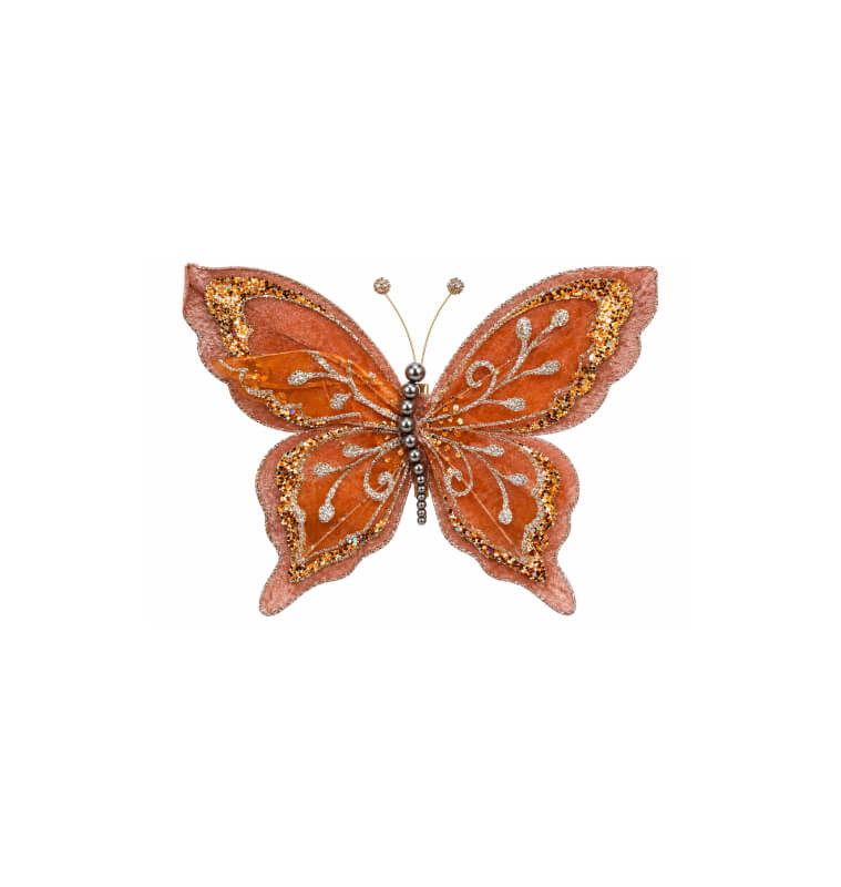Déco de Noël papillon clip scintillant de 28 cm |Autres accessoires Noël |3 800 CFA ,Dakar, Sénégal
