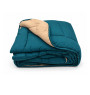 Couette 220 x 240 cm, bicolore aqua et crème en polyester | Linge de lit , Dakar, Sénégal