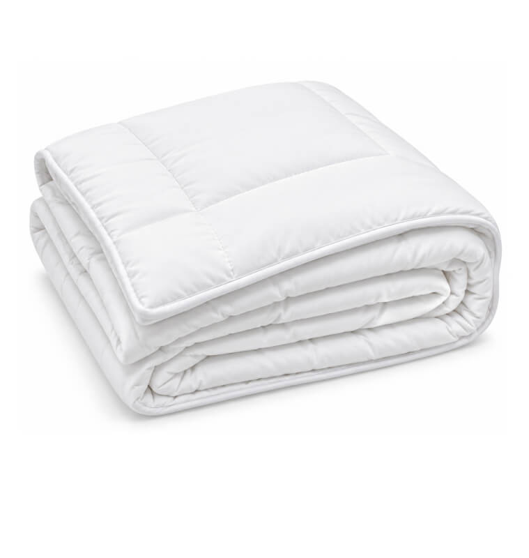 Couette blanche 240 x 260 cm, motifs carreaux | Linge de lit , Dakar, Sénégal