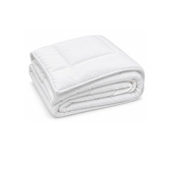 Couette blanche 140 x 200 motifs carreaux | Linge de lit , Dakar, Sénégal