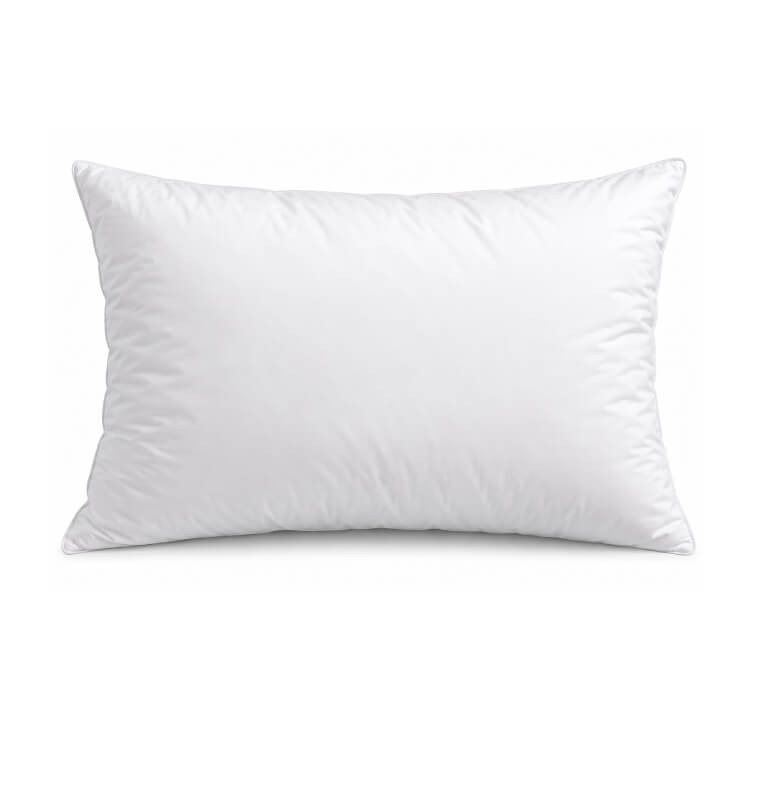Oreiller rectangulaire 50X70CM 100% coton 750 GR FILLING 250FILS/CM2, simple passepoil sans broderie | Linge de lit , Dakar, ...