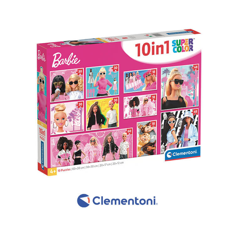 Coffret de 10 puzzles Barbie 18 à 60 pièces - Dès 4 ans | Puzzles | 10 500 CFA , dakar, Sénégal