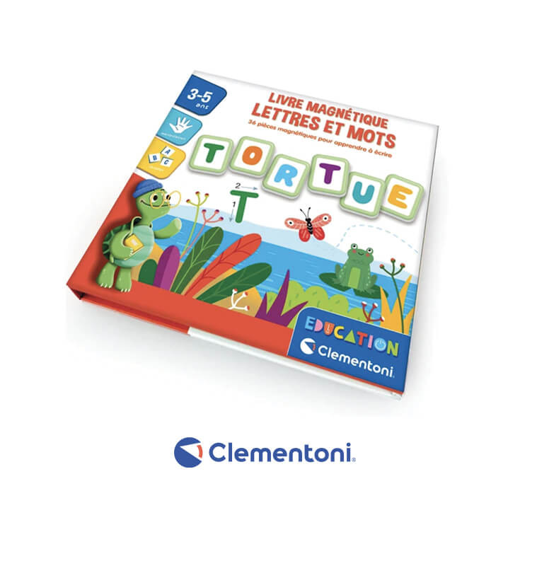 Livre magnétique Lettres et mots - De 3 à 5 ans | Jeux éducatifs | 8 900 CFA , dakar, Sénégal