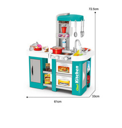 Cuisine équipée Home Chef lumineuse et sonore avec 53 accessoires - Dès 3 ans | Jeux d'imitation | 23 100 CFA , dakar, Sénégal