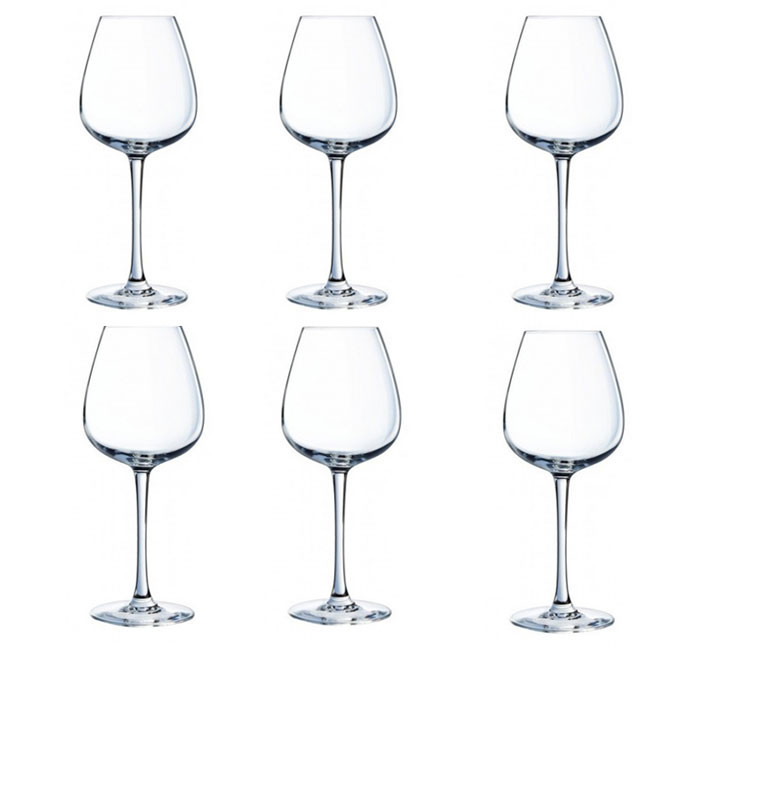 Verre vin rouge Cristal d'arques - lot de 6  | Verres & carafes | 23 600 FCFA , dakar, Sénégal