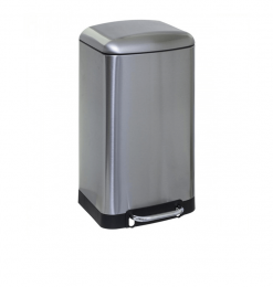 Poubelle métal Inox 30L Ariane