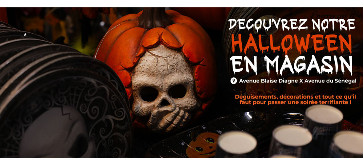 Masque Halloween Noir - DIAYTAR SÉNÉGAL