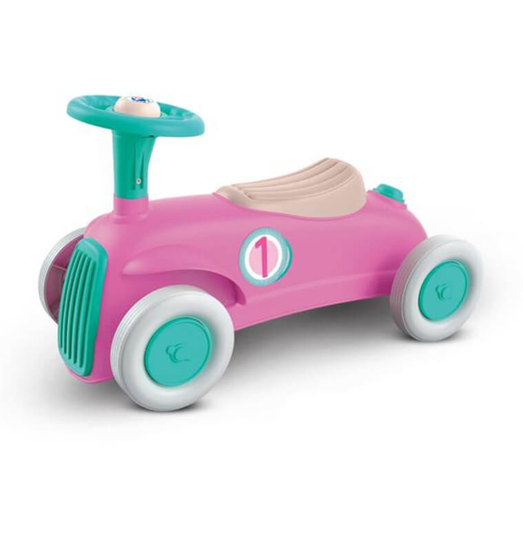 Porteur voiture rose clearance