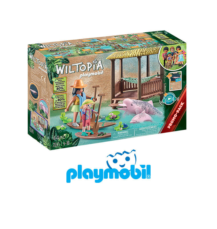 Playmobil Wiltopia - Paddles et dauphins roses - Dès 4 ans et plus - Orca  Sénégal