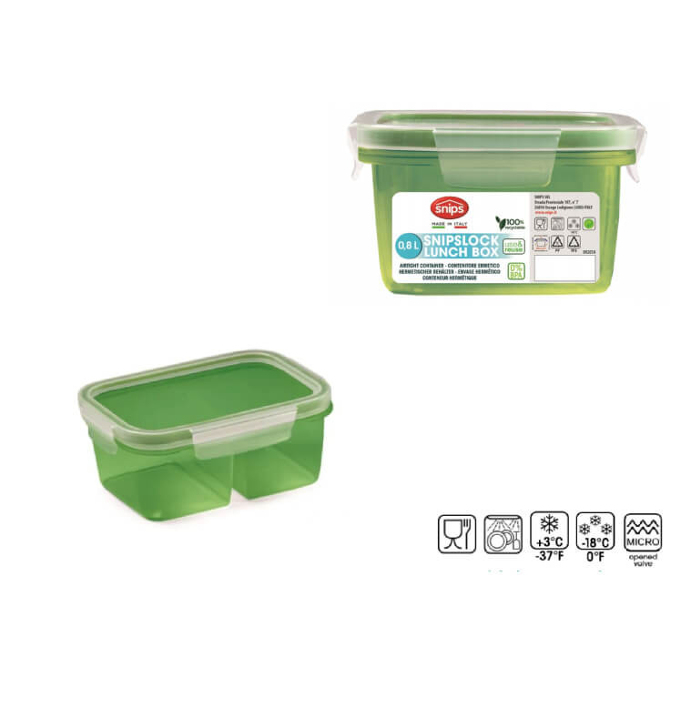 Lot De 9 Boîtes De Conservation Alimentaire Vtopmart 2L - Plastique Sans BPA, Noires, Hermétiques, Passe Au Lave-vaisselle