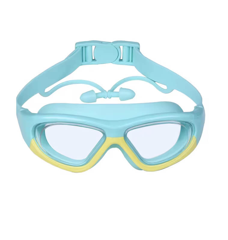 Lunettes De Natation Enfant 4-16 Ans Anti-Buée Anti-UV – Avec Bouchons D’Oreilles Et Clip Nez, Garçons & Filles