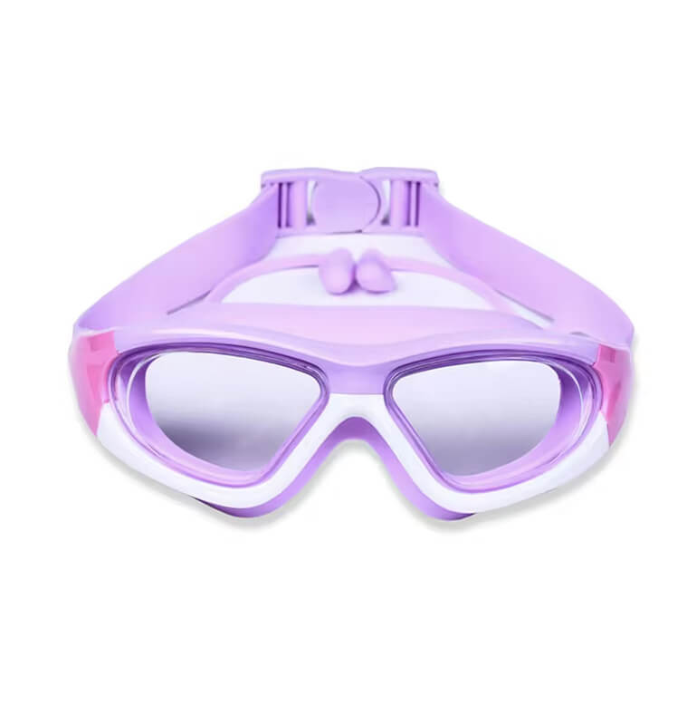 Jodsen Lunettes De Natation Enfants Anti-buée - Avec Bouchons Oreille Pince Nez Protection UV