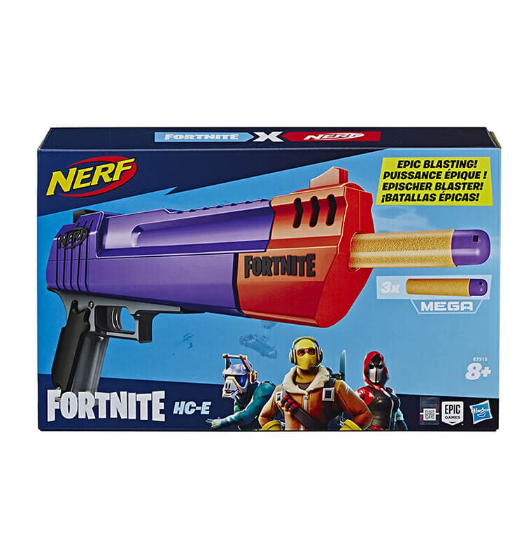Nerf Fortnite HC-E et fléchettes Nerf Mega Hasbro - Dès 8 ans et plus